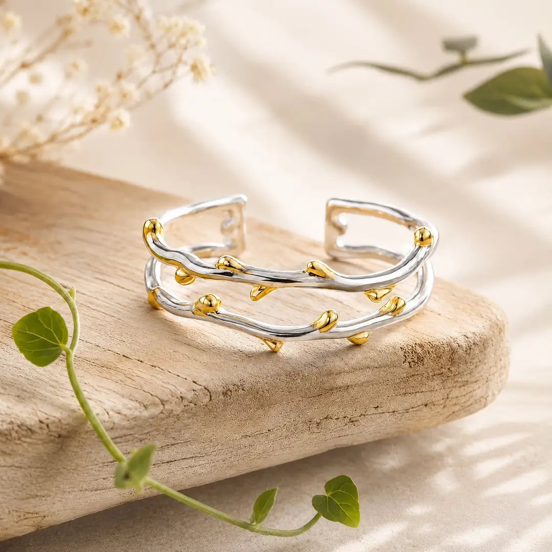 Ombre Silver Ring