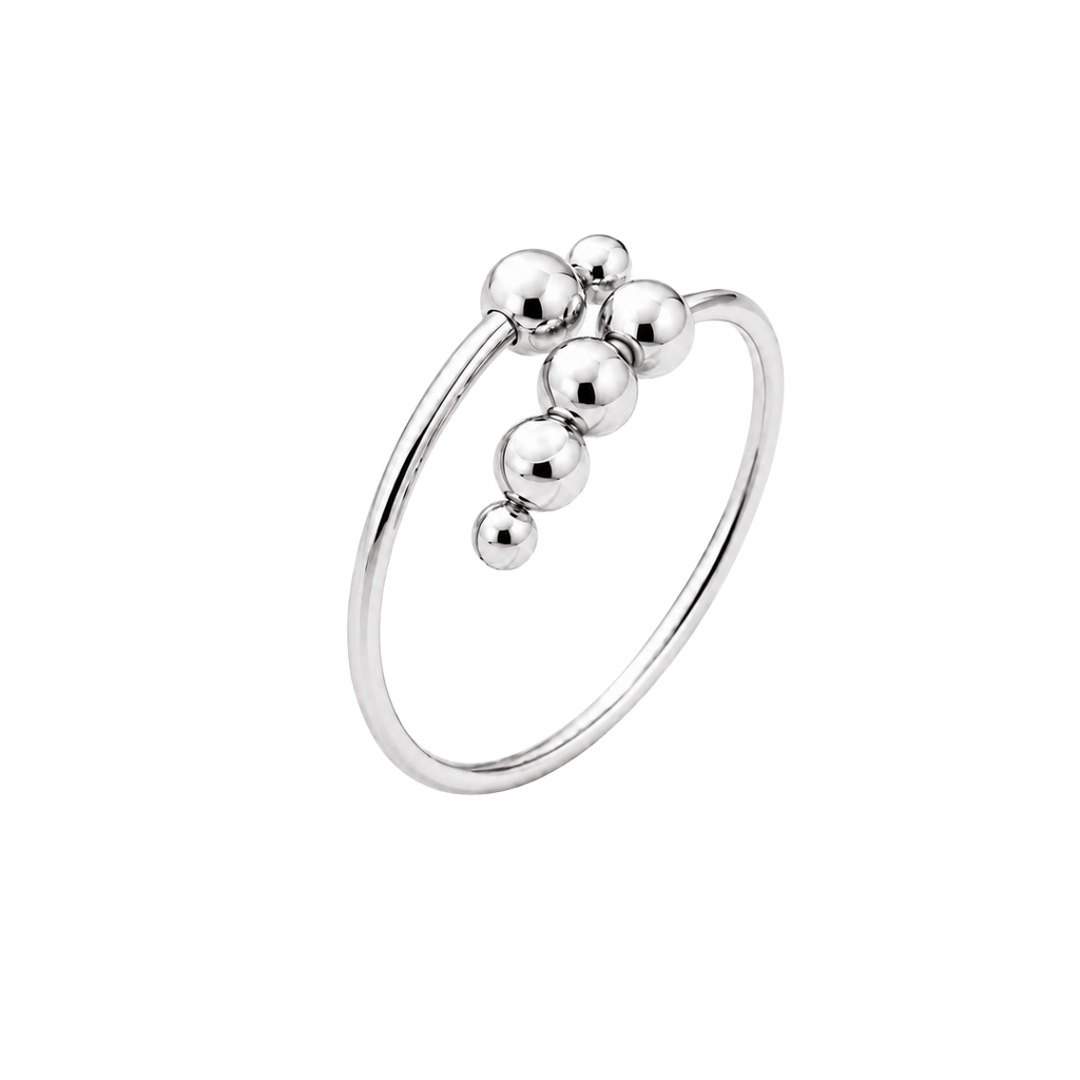 Solène Silver Anxiety Ring